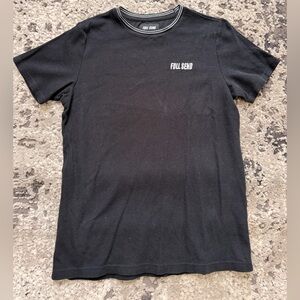 Full Send Waffle Knit T-Shirt | Black | Men’s Medium